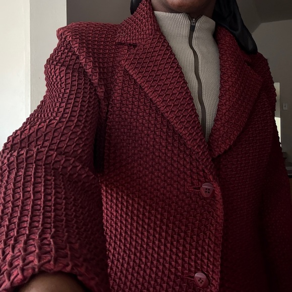 Issey Miyake Diamond pleated Blazer - Picture 15 of 15